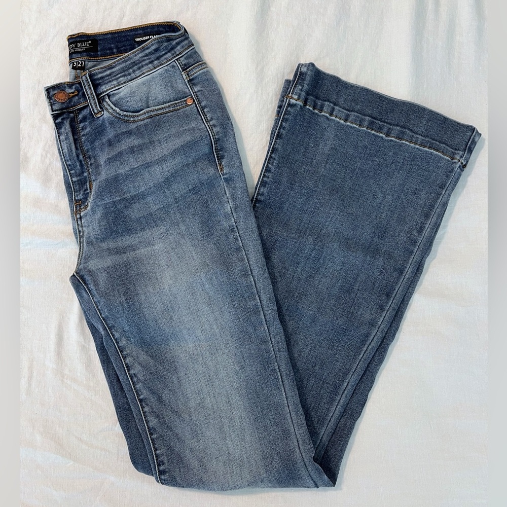 Judy Blue Genie in a Bottle Trouser Flare Jeans 5/27